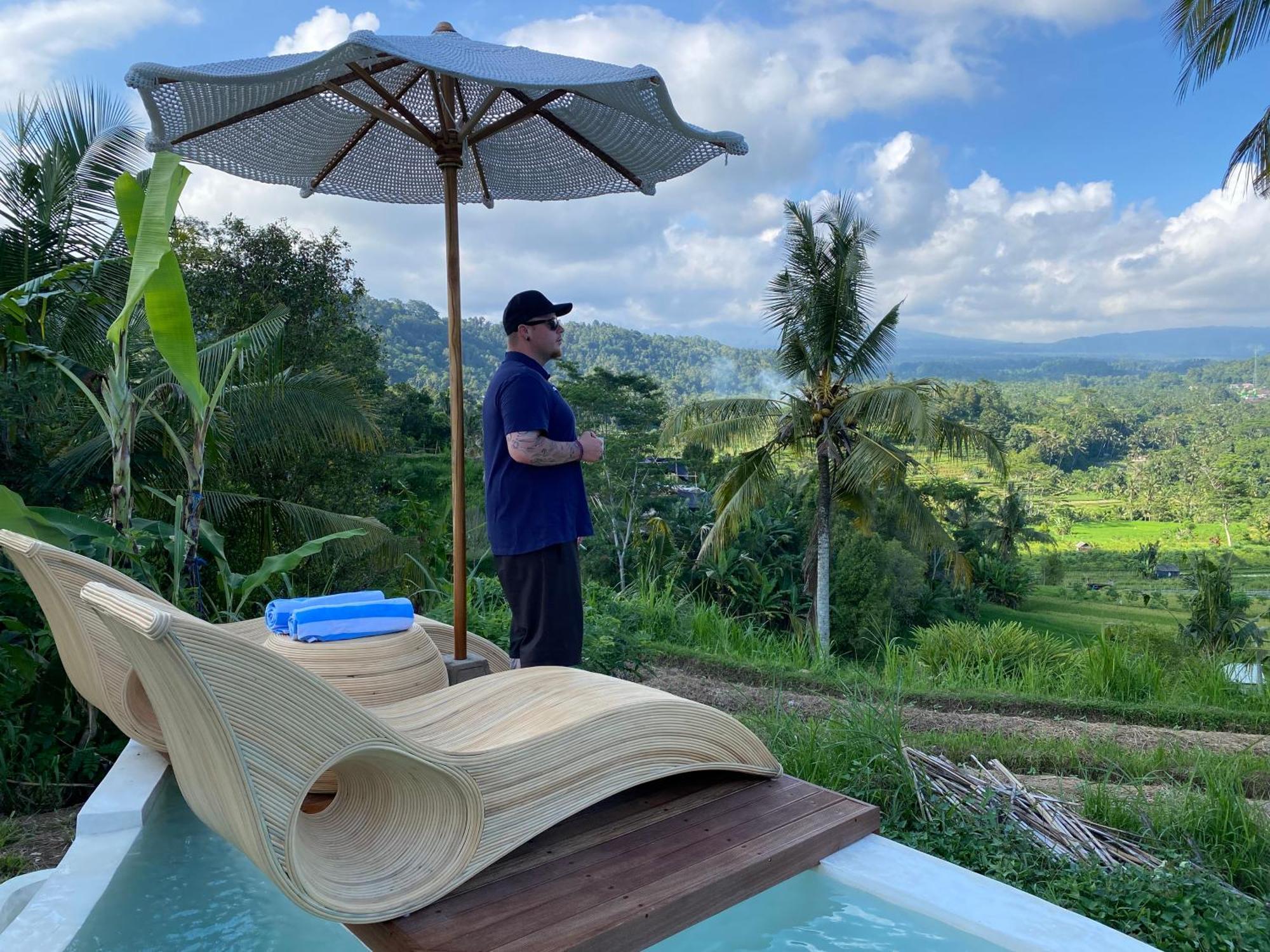 Gladak Di Uma Bali Acomodação com café da manhã Sidemen  Exterior foto