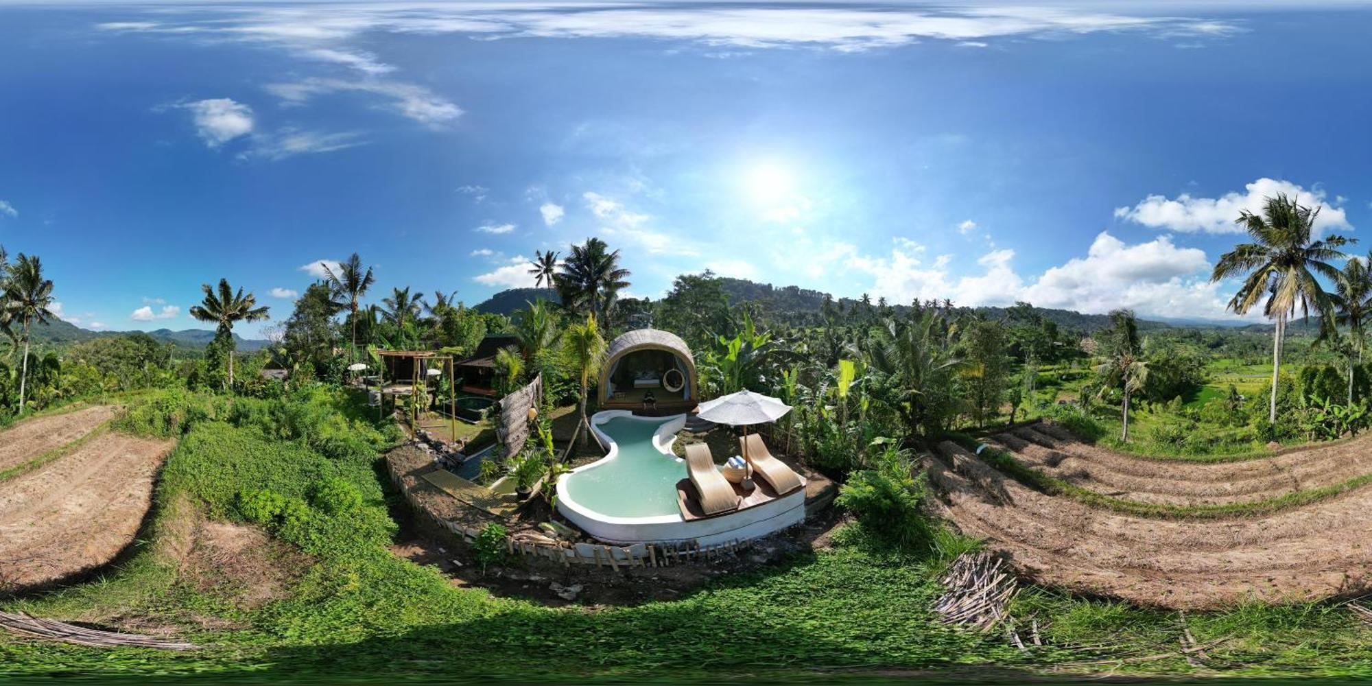 Gladak Di Uma Bali Acomodação com café da manhã Sidemen  Exterior foto