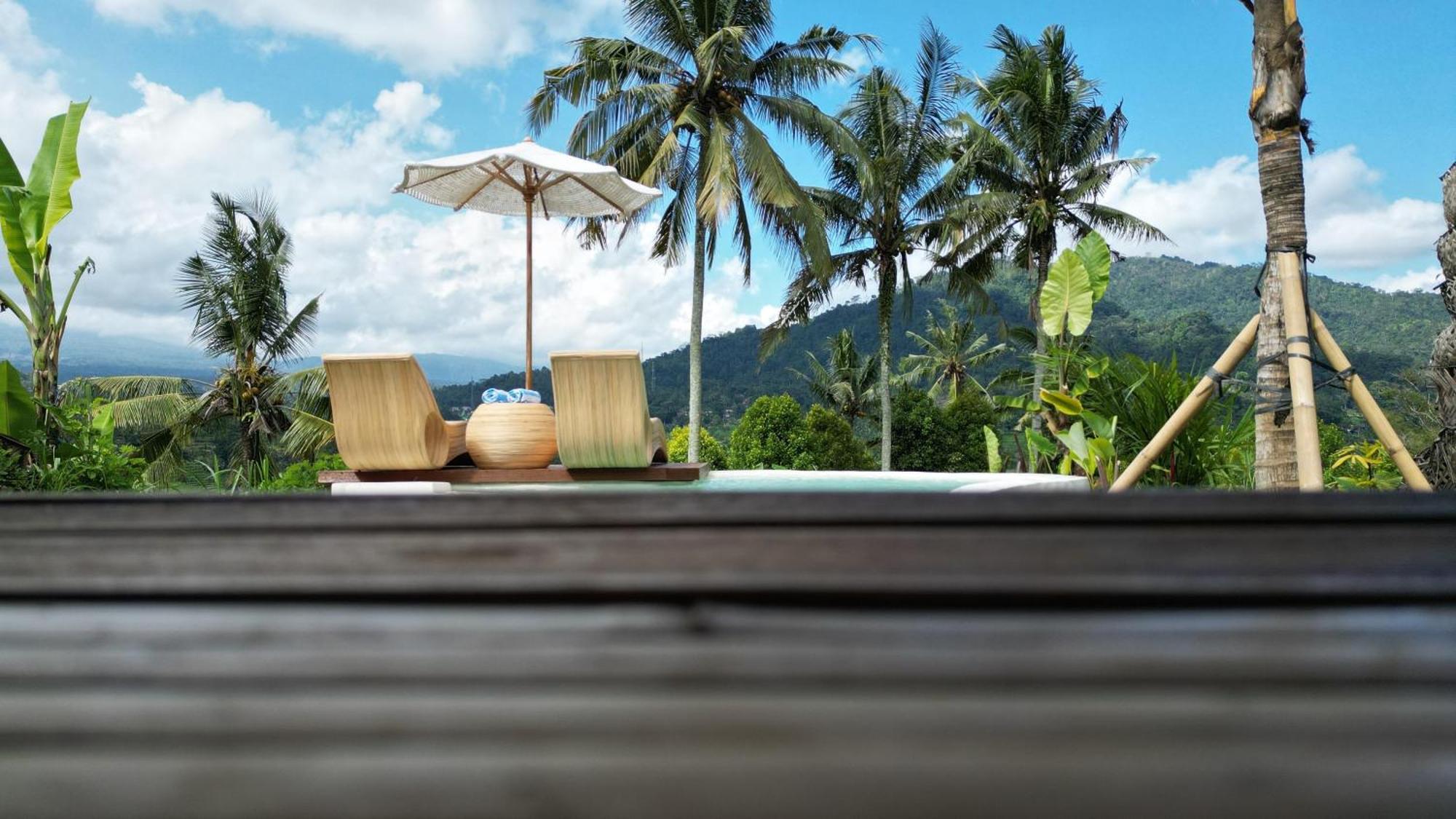 Gladak Di Uma Bali Acomodação com café da manhã Sidemen  Exterior foto