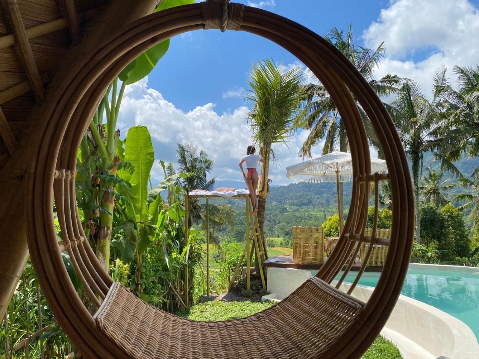 Gladak Di Uma Bali Acomodação com café da manhã Sidemen  Exterior foto