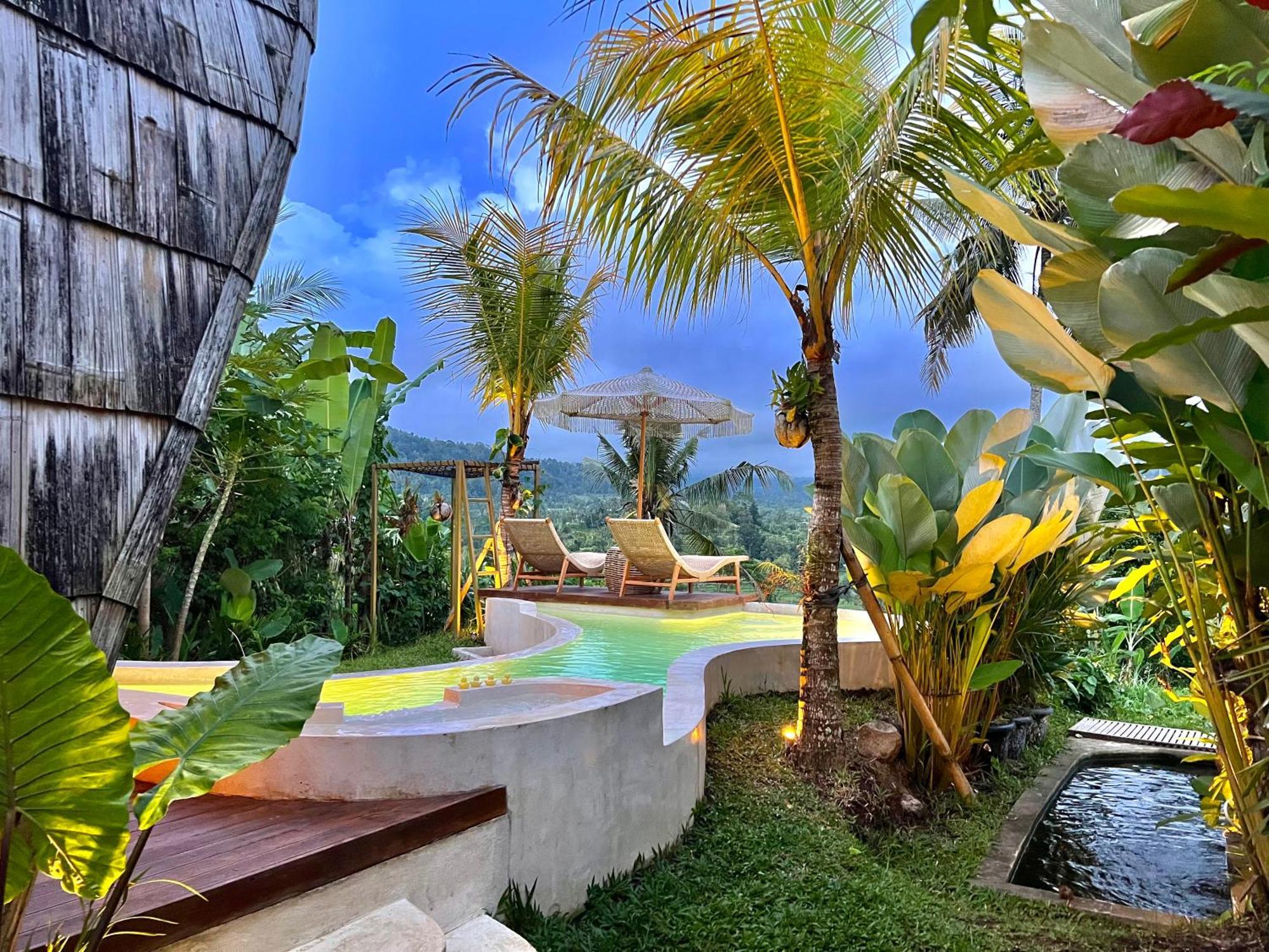 Gladak Di Uma Bali Acomodação com café da manhã Sidemen  Exterior foto